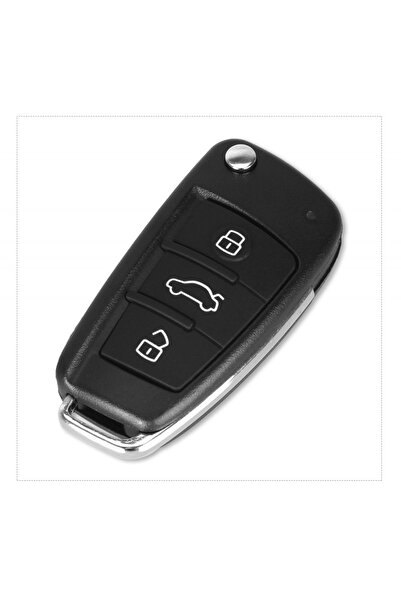 TECHSTAR Carcasă cheie auto Audi A4, A3, A6, A8, TT, Q7, 3 butoane