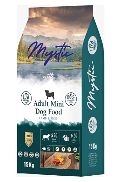 Mystic Az Tahıllı Yetişkin Köpek Maması Mini Orta Kuzulu 15 kg