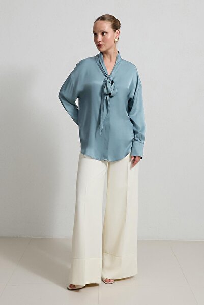 Setre Μακρυμάνικο πουκάμισο με λεπτομέρεια από χαλαζία