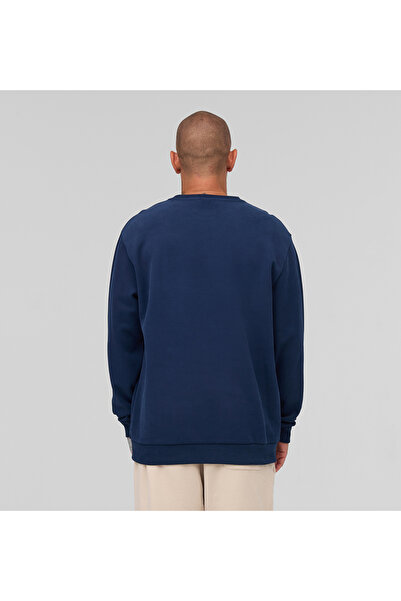 Columbia Hanorac albastru pentru exterior pentru bărbați Bar Split Crew CS0274-466