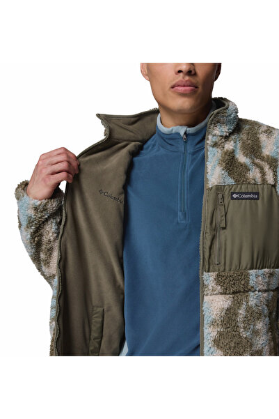 Columbia Men's Outdoor Fleece Jacket Am5170 Winter Pass Reversible Fleece 2135651397