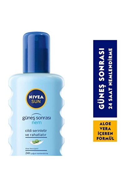 NIVEA SUN GÜNEŞ SONRASI NEMLENDİRİCİ SPREY 200 ML 1 ADET