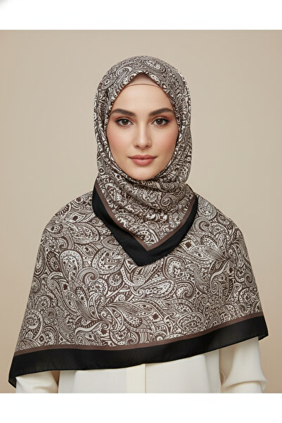 POLO CRAFT Elegant, Leaf Patterned Soft Shawl 70 X180