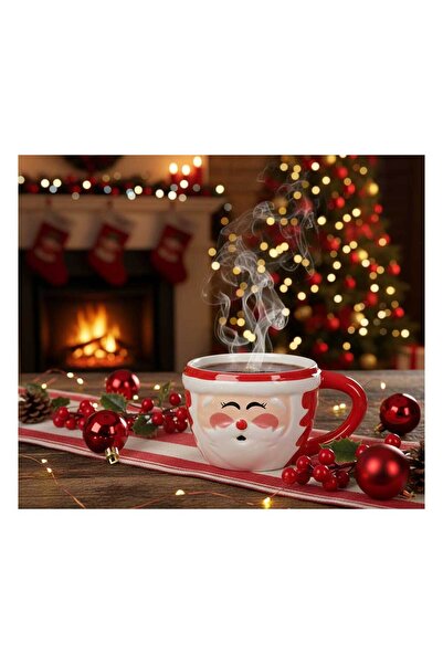 Housevetta Christmas mug, ceramic, Santa Claus, 3D, 330 ml