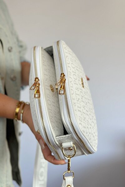 Just Polo Original Just Polo Premium 5-Compartment Medium Women's Shoulder Bag Suitable for Daily Use 25*17 cm