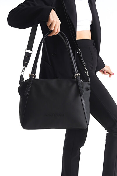 Just Polo حقيبة كتف نسائية أصلية مقاومة للماء مناسبة للاستخدام اليومي 4107 با...