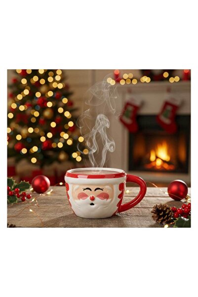 Housevetta Christmas mug, ceramic, Santa Claus, 3D, 330 ml