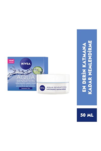 NIVEA Aqua Sensation Canlandırıcı Yüz Kremi 50 ML