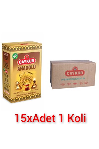 Çaykur ANADOLU FİLİZ ÇAYI 400 GR 15 ADET