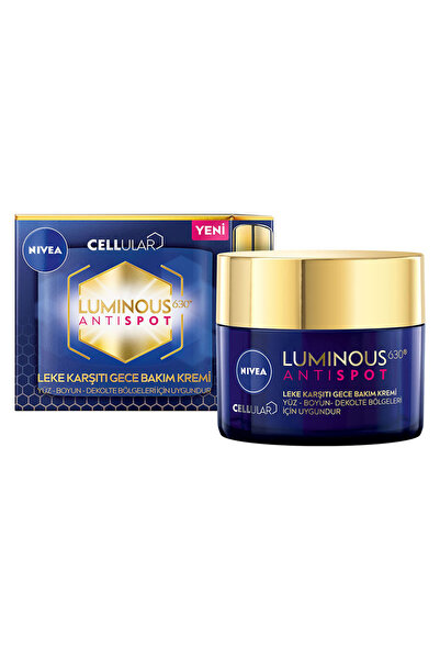 NIVEA Luminous630 Leke Karşıtı Gece Bakım Kremi 50 ML