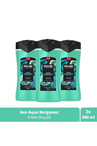Axe Duş Jeli Aqua Bergamot 3 x 300 ML