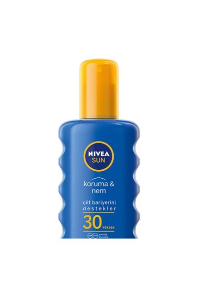 NIVEA Sun SPF30 Koruma & Ferahlık Güneş Kremi 200 ml Sprey,Yüksek Güneş Koruması