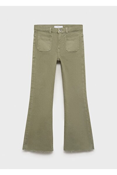 MANGO Kids Flare jean pantolon