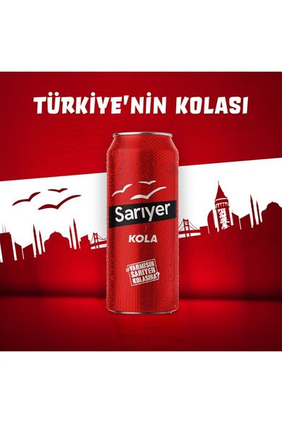 Sarıyer Gazoz Sarıyer Kola 330ml x 24 Adet