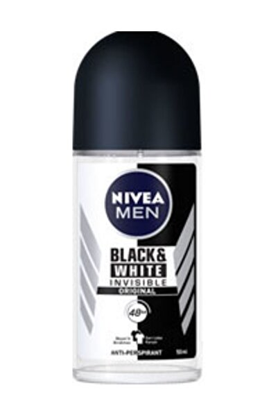 NIVEA Men Black&White Power Roll-On Deodorant 50  ml  Erkek