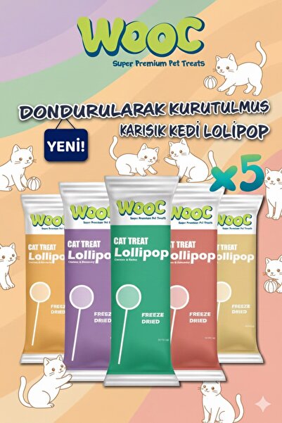 MadPet 10l’lu Kedi Köpek Yenilebilir Çubuklu Lolipop Dondurularak Kurutulmuş ...