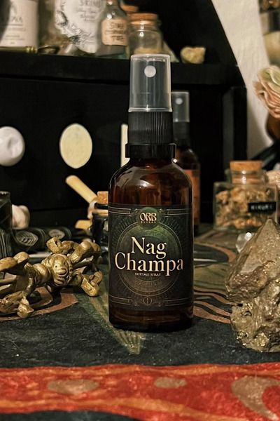 Orb dükkan Nag Champa Smudge Spray I Nag Champa Tütsü Spreyi I Meditasyon,Yog...
