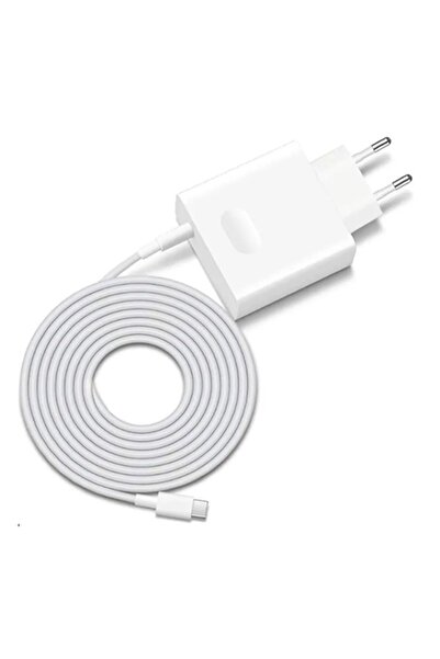 Huawei Matebook Ve Cep Telefonu Uyumlu Şarj Cihazı ( Usb - C Kablo 65w Adaptö...