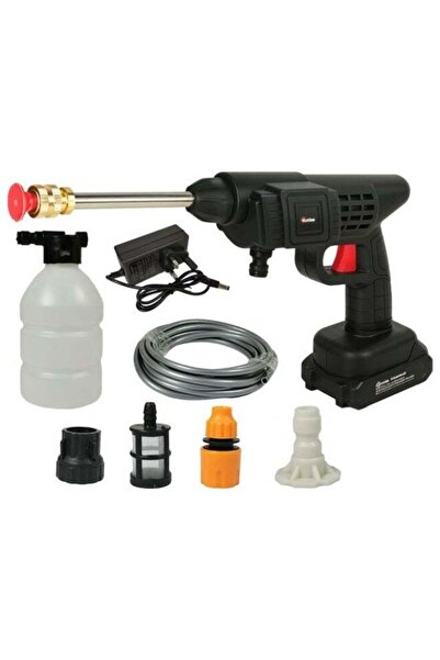 KARAKER مسدس غسيل ضغط عالي لاسلكي بقوة 260 واط لتنظيف السيارات والدراجات مع م...