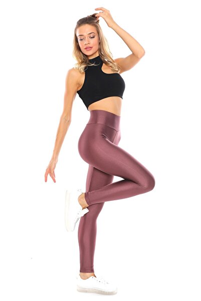 Alışveriş Sokağı Lesklé diskotékové punčochy s vysokým pasem| Disco punčocháče