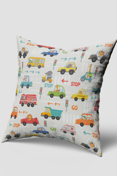 Bebemotto Colorful Cars, Double Sided, Imported Velvet Fabric, Children's Bab...