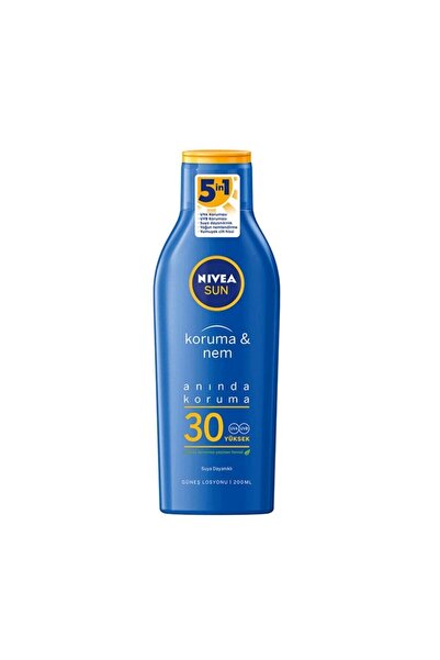NIVEA Sun Koruma & Nem Güneş Losyonu Spf 30 200 Ml