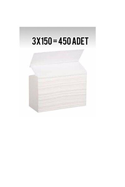 Dira 3 Paket Z Katlama Havlu Peçete 150li 450 Adet Peçete