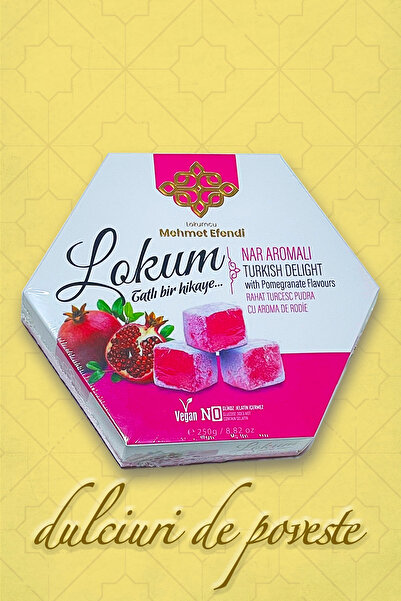 LOKUMCU MEHMET EFENDİ Tatlı bir hikaye Turkish Delight With Pomegranate – 250...