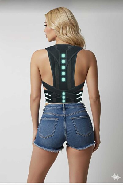 UYDEE Corset pentru ameliorarea curburii uneltei Corset unisex pentru amelior...