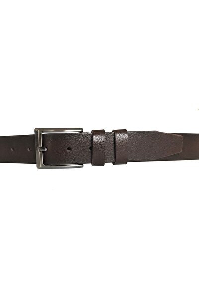 GoDeri Шкіряний ремінь коричневий 3,5 см = dk-0078