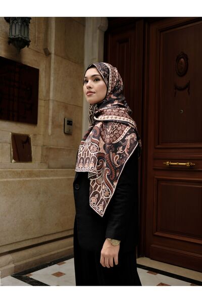 Paisley Harmony Yün İpek Şal