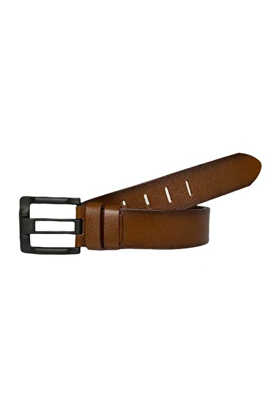 GoDeri 100% γνήσιο δέρμα ποιότητας, 4,5 εκατοστά φαρδύ τζιν Tosado με ματ μαύρη πόρπη με αθλητική ζώνη