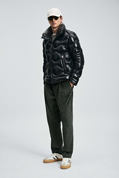 Lufian 112120247 Roy Kaz down Men's Coat Black