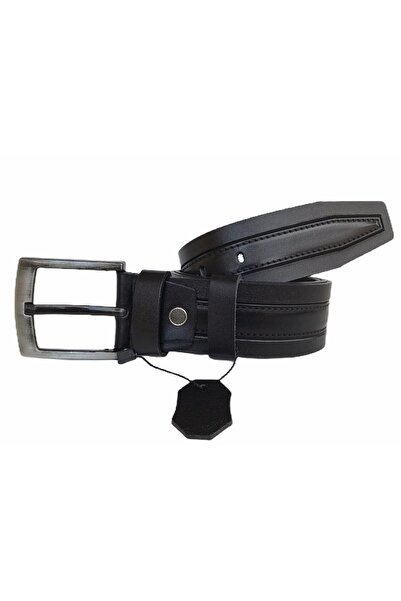 GoDeri 100% натуральна шкіра ягняти чорного кольору з візерунком, ремінь для джинсів 4,5 см = gkdk0010