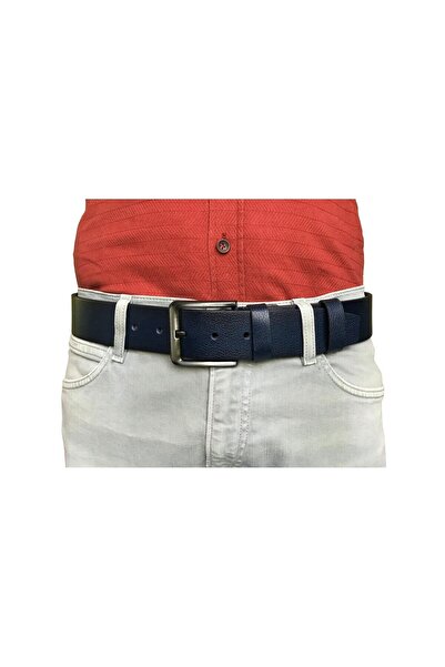 GoDeri حزام رياضي من قماش الدنيم باللون الأزرق الداكن 100% بطول 4.5 سم=go-dk-kot