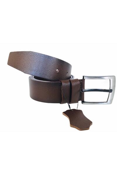 GoDeri 100% натуральна шкіра, коричневий ремінь для джинсів, 4,5 см = gkdk2002