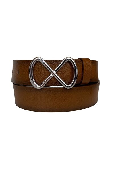 GoDeri 100% натуральна шкіра, срібна нескінченна пряжка Tosado жіночий джинсо...