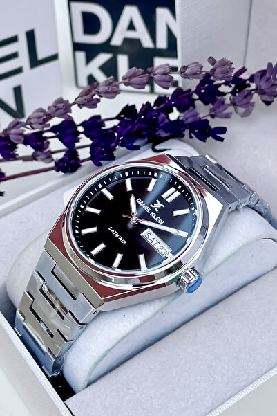 Daniel Klein New Season Silver Color Steel Cord Men's Wristwatch Sports Model Bracelet Gift Father's Day Gift