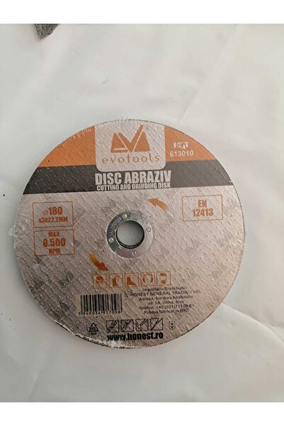 Evotools Abrasive Disc A36 / D[mm]: 180; G [mm]: 3 (5 PIECES)