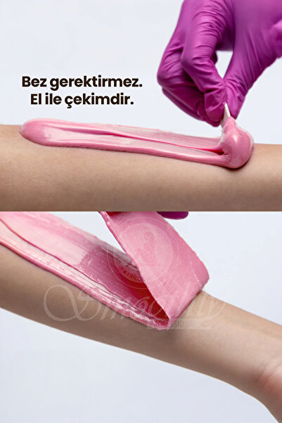 Smoothly Mix 4 Adet 1000 gr Soyulabilen Boncuk Ağda Seti 1 Adet Karınca Yumurta Yağ, Spatula Seti