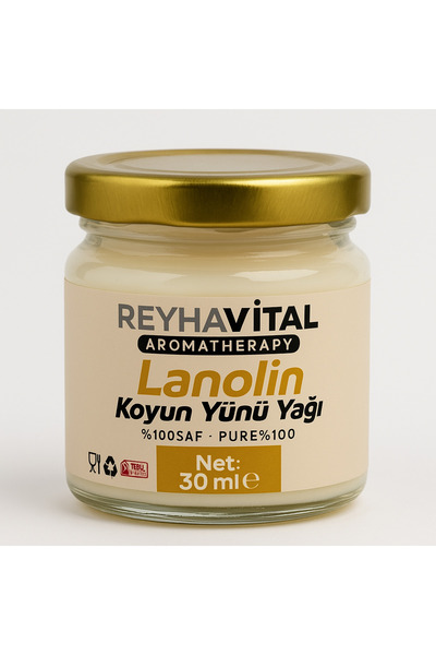 ReyhaVital Saf Konsantre Koyun Yünü Yağı (Lanolin) 30 ML