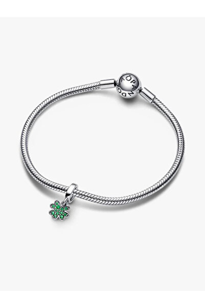 Pandora Dört Yapraklı Yonca Sallantılı 925 Ayar Gümüş Charm