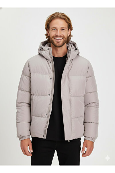 Jack & Jones Hooded Men's Puffer Jacket - 12256974