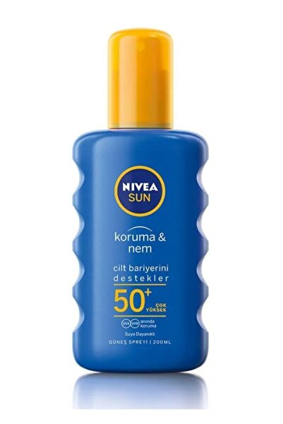 NIVEA Nıvea Sun Koruma & Nem Güneş Spreyi Gkf 50+