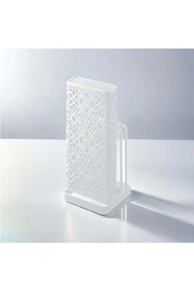 fulina Home Kitchen Knife Rack, Creative Multifunctional Cutting Board Storage Stand, Knife Holder, White