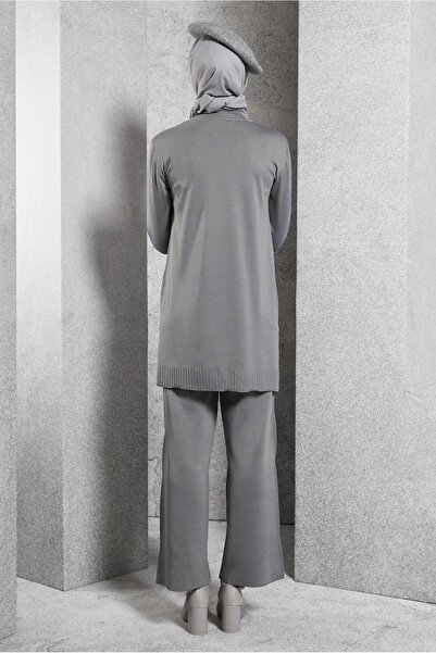 Alvina Tri-Kot Suit with Fur Detail Pants 44950