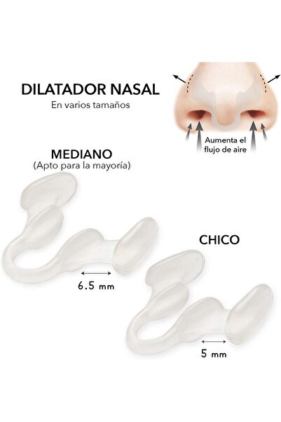 Bukela Silicone Nasal Dilators, Reduce Snoring Opens Nose Breathe Better (4 Pcs)