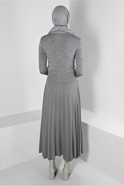 Alvina BUTTONED WAIST RUBBERED KNITWEAR CARDIGAN 43127