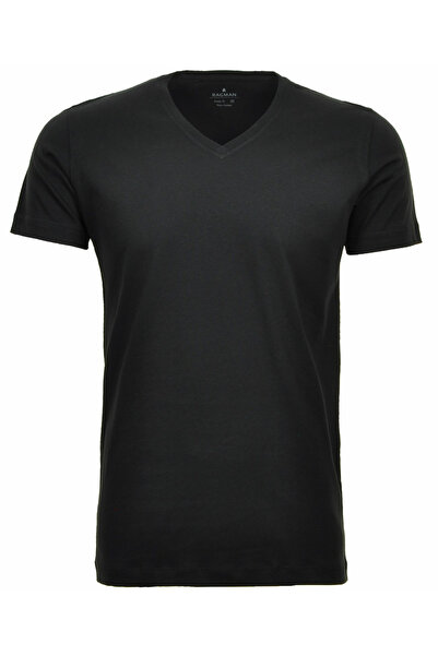 Ragman V-Kragen T-Shirt für Herren