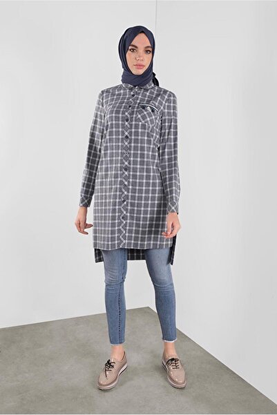 Alvina КАРИРАНА ТУНИКА С КОПЧЕТА ПО ВСИЧКО 4699